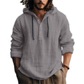 Men's comfortable hooded sweatshirt